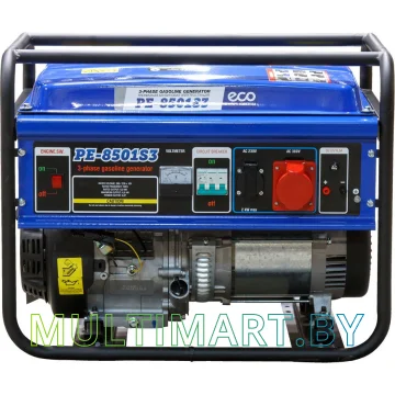 Бензиновый генератор ECO PE-8501S3 картинка 3